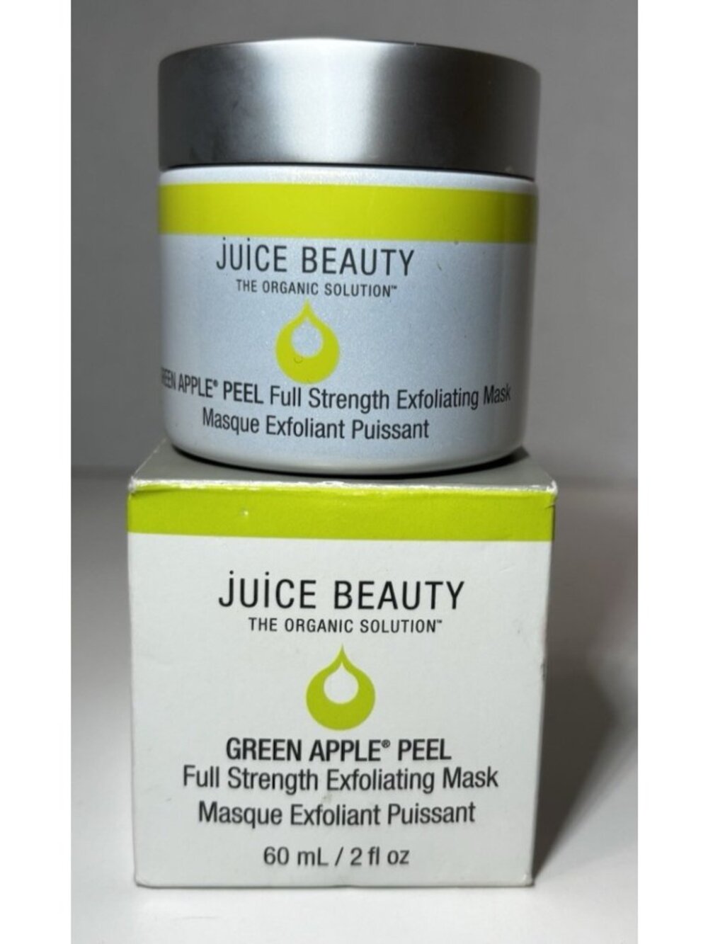 Juice Beauty Green Apple Peel Full Strength Exfoliating Mask ~ 2 fl oz / 60 ml